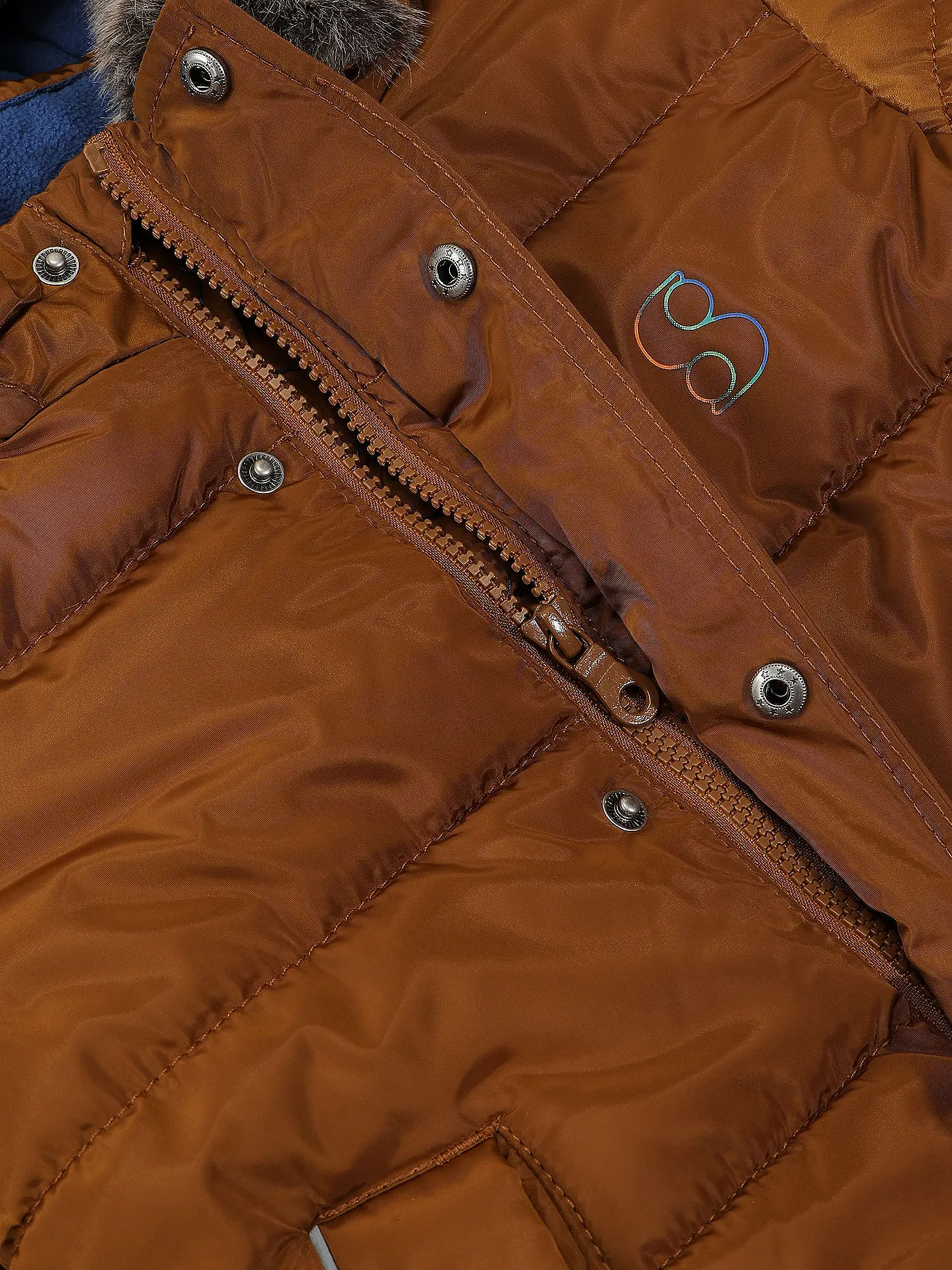 S.OLIVER | Jungen Steppjacke | braun